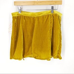 Free People Shorts - Free People Dance the Night Away Velvet Skort Free People Shorts - Free People Dance the Night Away Velvet Skort